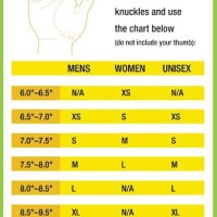 An Hyflex Glove Size Chart