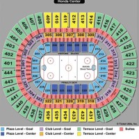 Anaheim Ducks Arena Seating Chart