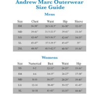 Andrew Marc Coat Size Chart