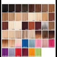 Angel Remy Hair Colour Chart