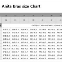 Anita Bra Size Chart