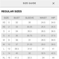 Ann Taylor Jeans Size Chart