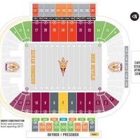 Arizona State Football Stadium Seating Chart