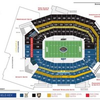 Army Navy Seating Chart 2019