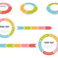 Arrow Flow Chart Vector