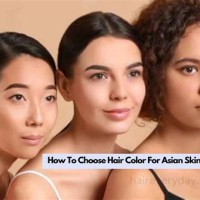 Asian Skin Tone Hair Color Chart