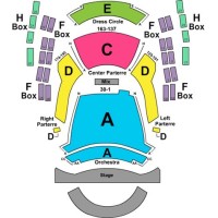 At 038 T Performing Arts Center Seating Chart