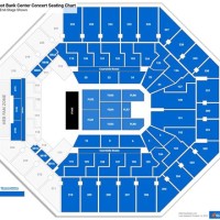 At T Center Concert Seating Chart With Rows And Seat Numbers