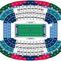 At T Stadium Seating Chart With Row Numbers