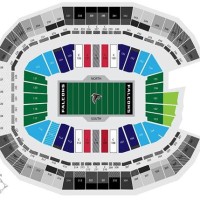 Atlanta Falcons Seating Chart Seat Numbers