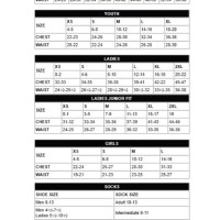 Augusta Youth Jersey Size Chart