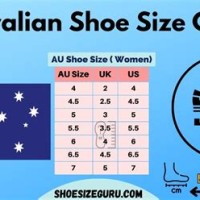 Australian Shoe Size Chart To Us