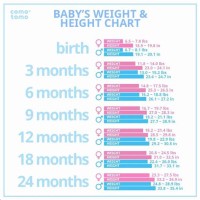 Average Weight And Length Chart For Babies