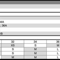 Avia Sport Bras Size Chart