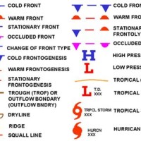 Aviation Weather Prog Chart Symbols