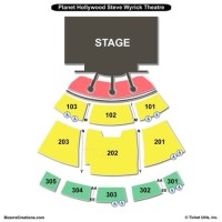 Axis Theatre Las Vegas Seating Chart