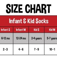 Baby Boy Sock Size Chart