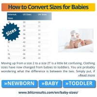 Baby Clothes Size Chart Converter