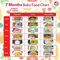 Baby Food Chart After 7 Months Old