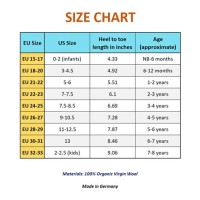 Baby Socks Size Chart H M L