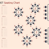 Banquet Seating Chart Template Excel