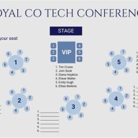 Banquet Seating Chart Template