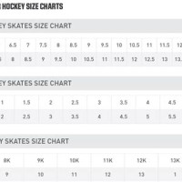 Bauer Hockey Skate Socks Size Chart