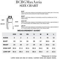 Bcbgmaxazria Dress Size Chart