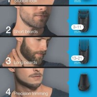 Beard Trimmer Size Chart