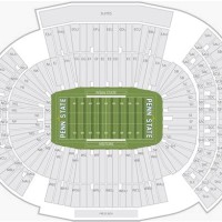 Beaver Stadium Seating Chart Row Letters And Numbers