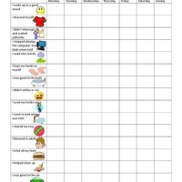 Behavior Chart For 3 Year Old Boy