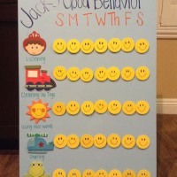 Behavior Chart For 3 Year Old Printable