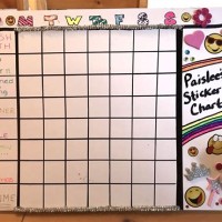 Behavior Sticker Chart For 4 Year Old