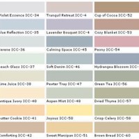 Behr Interior Paint Color Charts