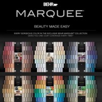 Behr Marquee Exterior Paint Color Chart