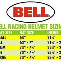 Bell Helmet Size Chart