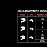 Bell Mx 9 Helmet Size Chart