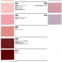 Bemis Toilet Color Chart