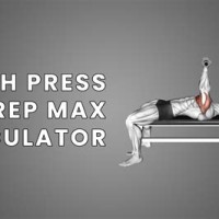 Bench Press Max Chart Calculator