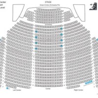 Benedum Center Detailed Seating Chart