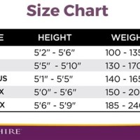 Berkshire Hosiery Size Chart