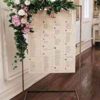 Best Way To Display Wedding Seating Chart