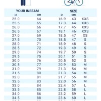 Bianchi Hybrid Bike Size Chart