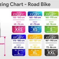 Bicycle Frame Size Chart Road Bike