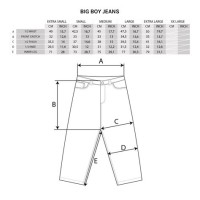 Big Boy Size Chart