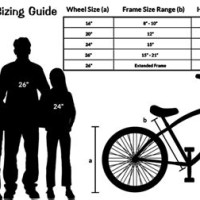 Bike Frame Size Chart Cruiser