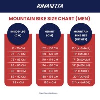 Bike Frame Size Chart Mens