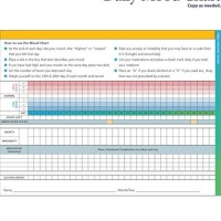 Bipolar Mood Chart Template