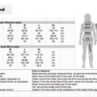 Black Diamond Size Chart Gloves