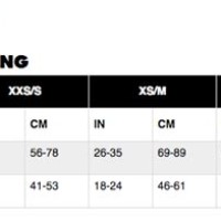 Black Diamond Solution Harness Size Chart